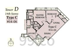 Dover Parkview (D5), Condominium #609924661